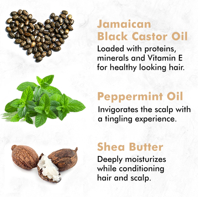 Shine A Light 100% Pure Jamaican Black Castor Oil Conditioner Strengthen and Restore for Damaged Hair 17oz