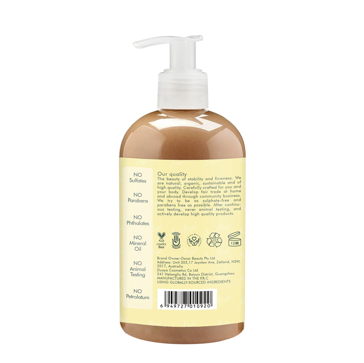 Shine A Light 100% Pure Jamaican Black Castor Oil Conditioner Strengthen and Restore for Damaged Hair 17oz